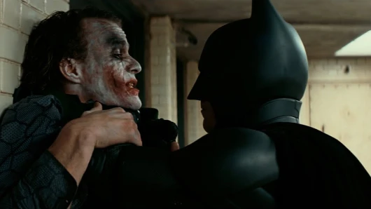 Batman interrogates the Joker Choicer Voicer Pack cover